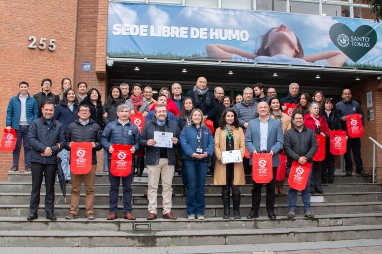 Santo Tomás Talca es certificada como sede 100% libre de humo