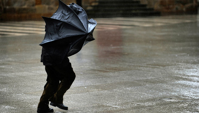Alerta climática: Avisan vientos de hasta 70 km/h en seis regiones