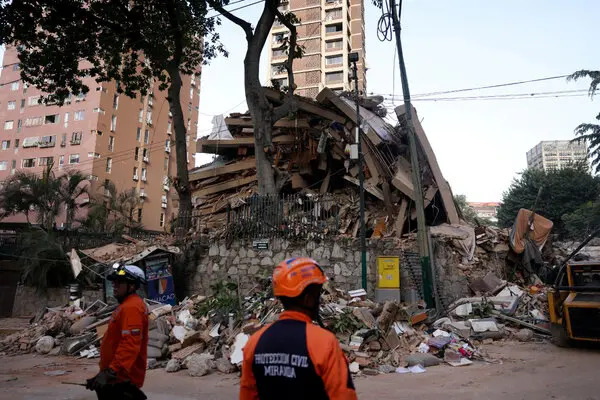 Nuevo sismo sacude Venezuela mientras siguen los rescates