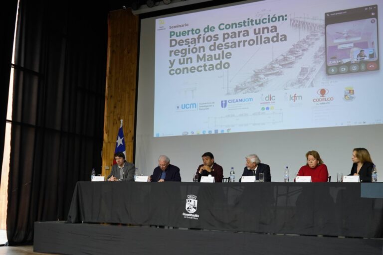 Seminario “Puerto de Constitución: Desafíos para una Región Desarrollada y un Maule Conectado” marcó nuevo impulso para histórico anhelo regional